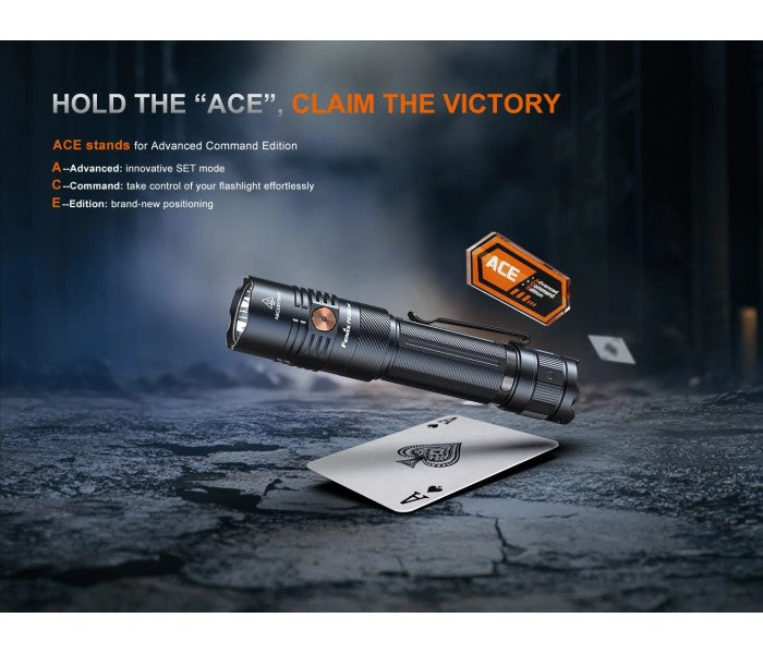 Fenix PD36R ACE Luminus SFT70 Gen2 LED 3000L Rechargeable Flashlight