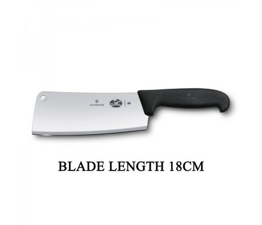 Victorinox Fibrox 18cm Kitchen Cleaver Butcher Fish Vegetable Knife 5.4003.18