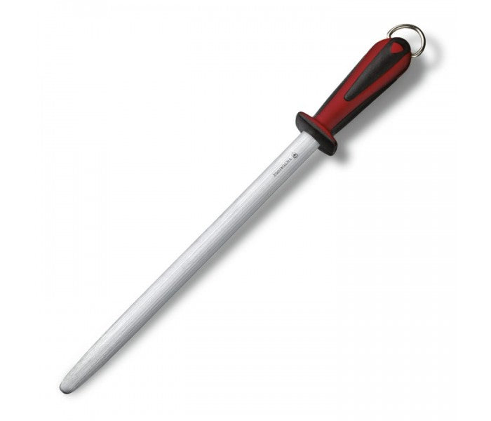 Victorinox Oval Dual Grip Micro-Fine 30cm Butcher Sharpening Steel Honing Steel Kitchen Knife Sharpener 7.8521