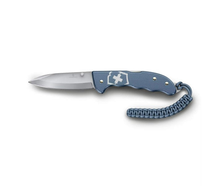 Victorinox Evoke Alox Limited Edition 2026 Glacial Blue Folding Knife 0.9415.L26