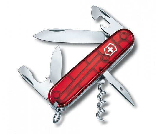 Victorinox Spartan Trans Red Trans Multitool Pocket Knife 1.3603.TB1