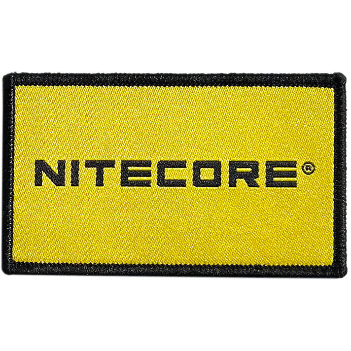 Nitecore Hook Sided Backing Velcro Patch Gear (Yellow)