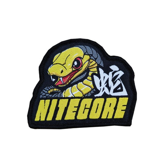 Nitecore Hook Sided Backing Velcro Patch (Snake)
