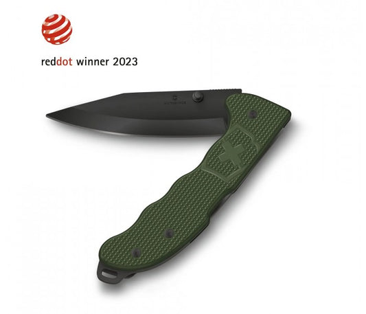 Victorinox Evoke BSH Alox Olive Green Folding Knife 0.9425.DS24