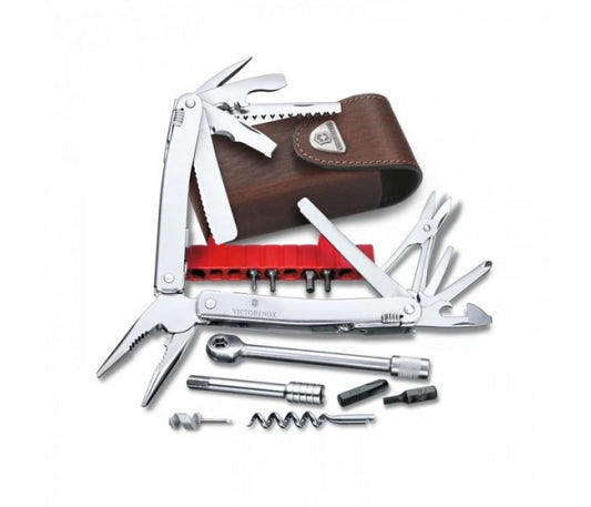 Victorinox Swisstool Spirit Plus Multitool Plier w Leather Pouch 3.0239.L
