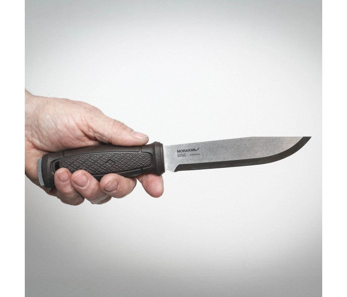 MoraKniv Garberg Grand (S) Bushcraft Knife with Leather Sheath 14641