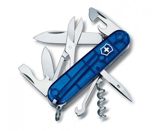 Victorinox Climber Translucent Blue Multitool 1.3703.T2B1
