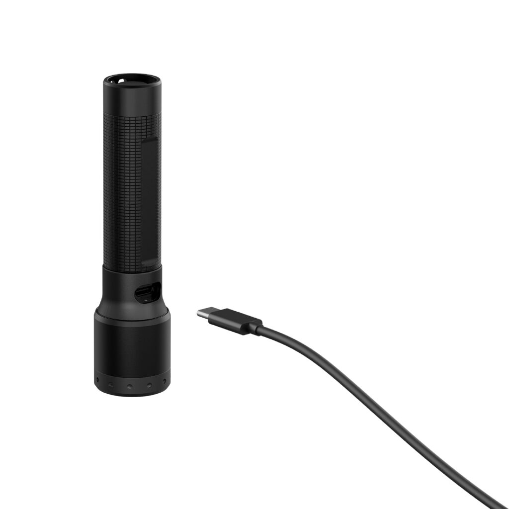 LEDLENSER P5R Rechargeable Flashlight - 350 Lumens Touchlight
