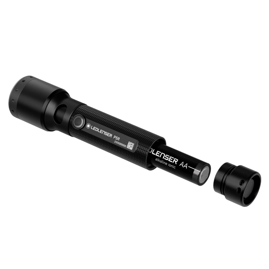 LEDLENSER P5R Rechargeable Flashlight - 350 Lumens Touchlight