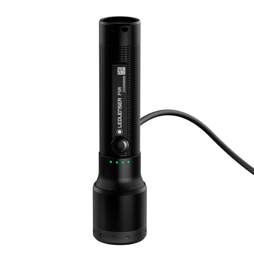 LEDLENSER P5R Rechargeable Flashlight - 350 Lumens Touchlight