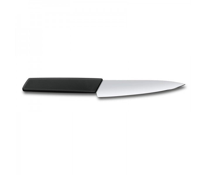 Victorinox Swiss Modern 15cm Office Knife Slim Kitchen Knife Black 6.9013.15B