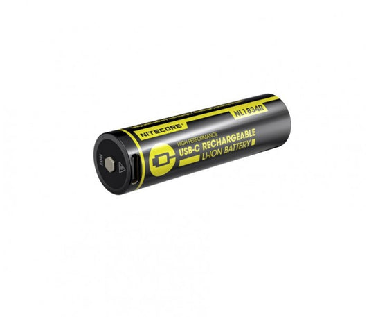 Nitecore 18650 3400mAh 3.7V Type-C Rechargeable Li-ion Battery NL1834R