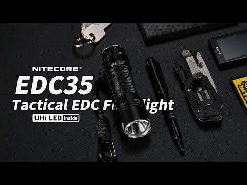 Nitecore EDC35 NiteLab UHi 40 LED MAX LED 5000 Lumens High