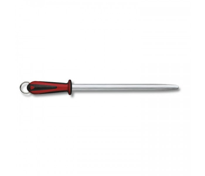 Victorinox Oval Dual Grip Micro-Fine 30cm Butcher Sharpening Steel Honing Steel Kitchen Knife Sharpener 7.8521