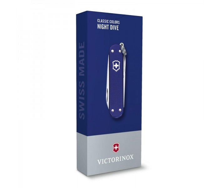 Victorinox Classic Alox Night Dive Multitool Pocket Knife 0.6221.222G