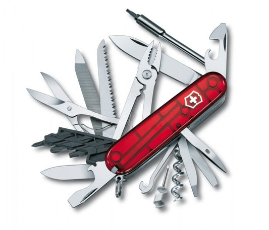 Victorinox Cybertool L (41) Red Translucent Multitool 1.7775.T