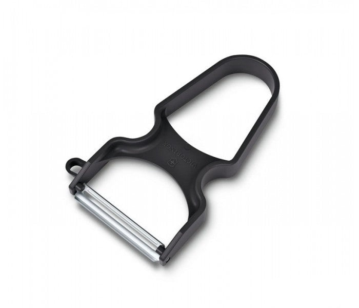 Victorinox Rapid Peeler Black Straight Edge Kitchen Fruit Vegetable Peeler 6.0930.3