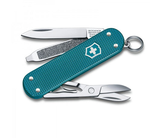 Victorinox Classic Alox Wild Jungle Multitool Pocket Knife 0.6221.242G