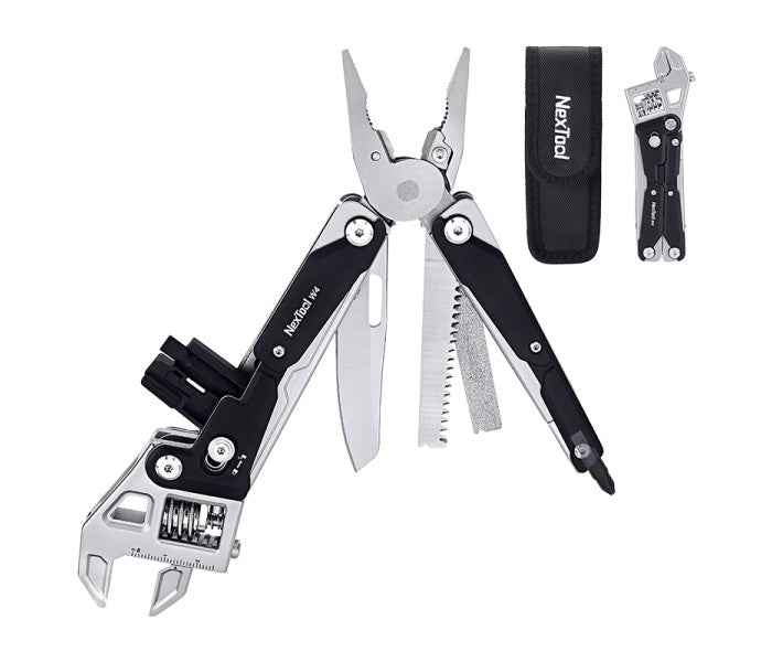 NexTool Adjustable Wrench Pliers W4 Multitool NE20362A