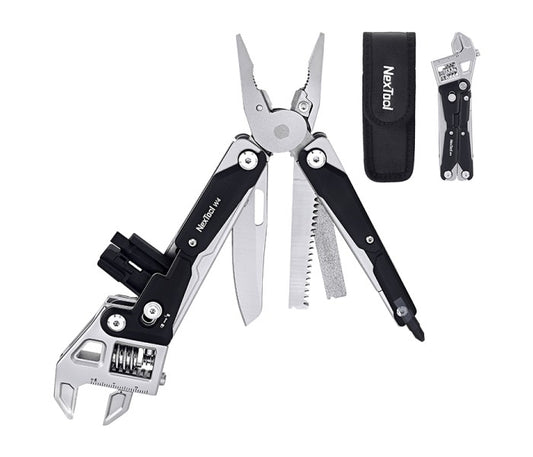 NexTool Adjustable Wrench Pliers W4 Multitool NE20362A