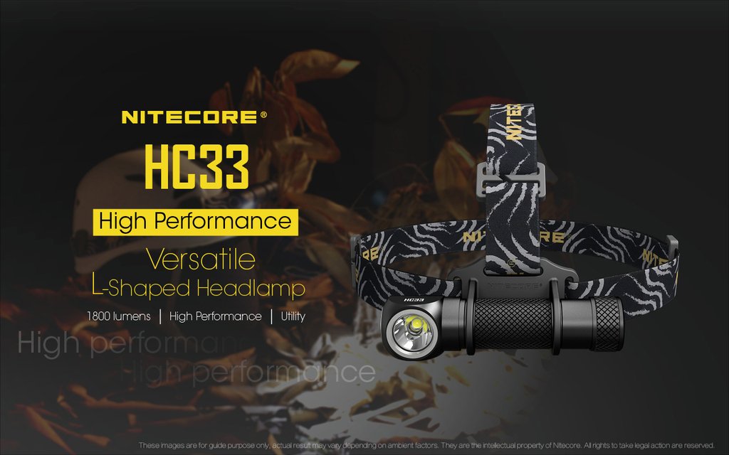 Nitecore HC33 1800 Lumens Headlamp