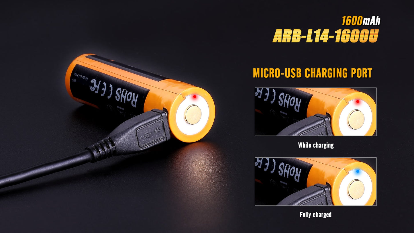 FENIX ARB-L14-1600U Rechargeable Li-on Battery