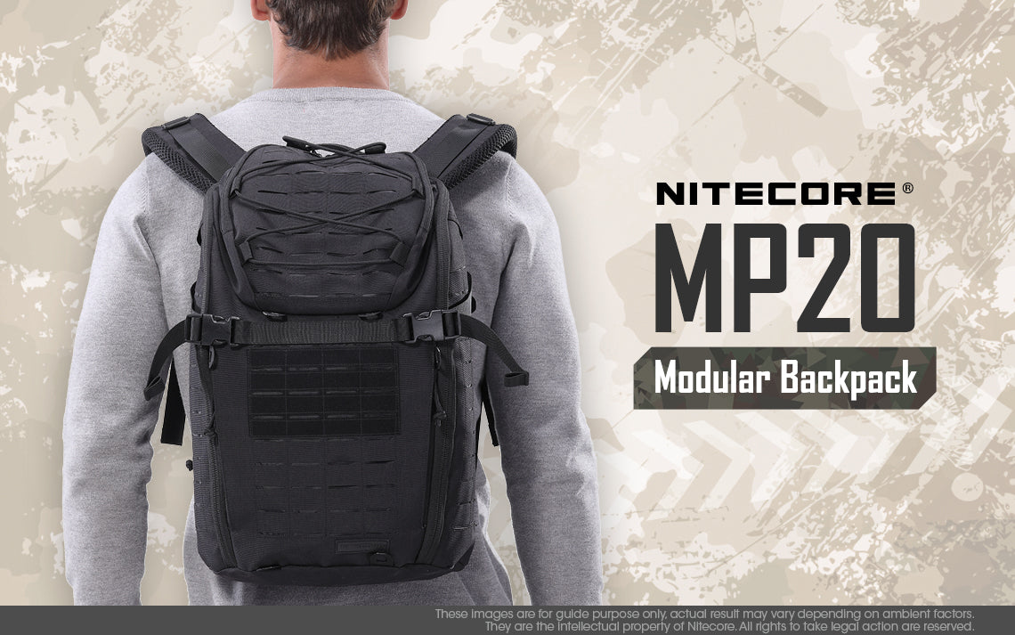 Nitecore MP20 Tactical Multi-Purpose Modular Molle Backpack