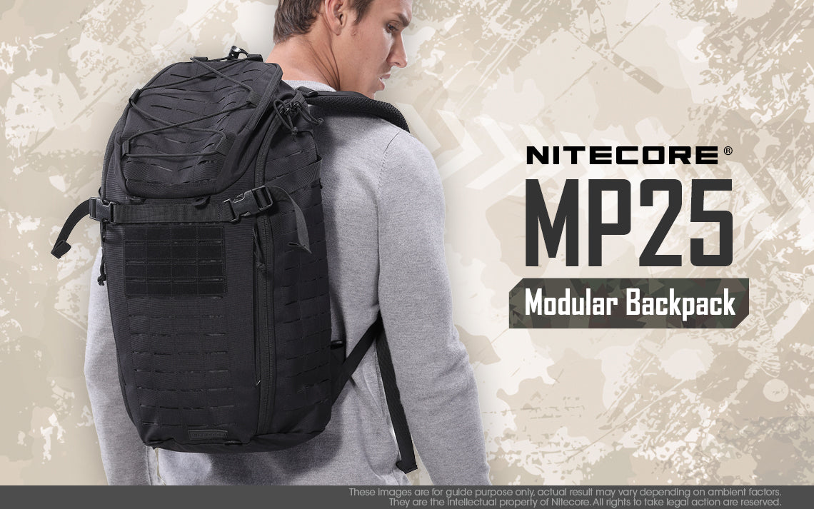 Nitecore MP25 Tactical Multi-Purpose Modular Molle Backpack
