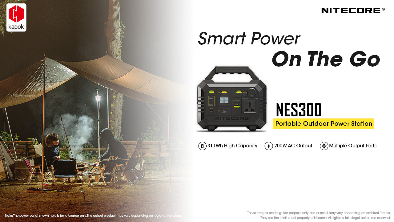 Nitecore NES300 Portable Outdoor Power Station