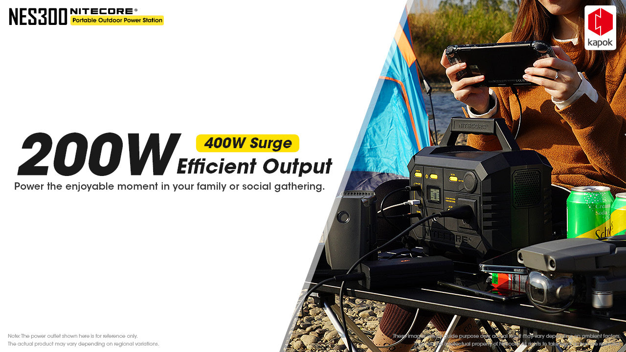 Nitecore NES300 Portable Outdoor Power Station