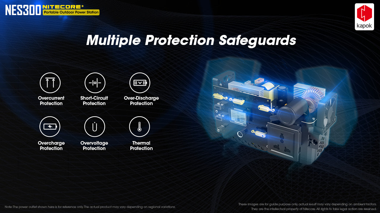 Nitecore NES300 Portable Outdoor Power Station