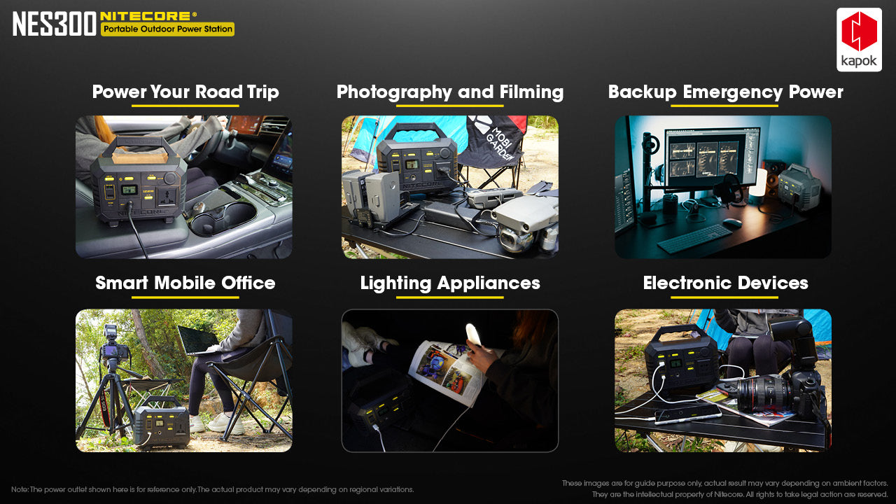 Nitecore NES300 Portable Outdoor Power Station