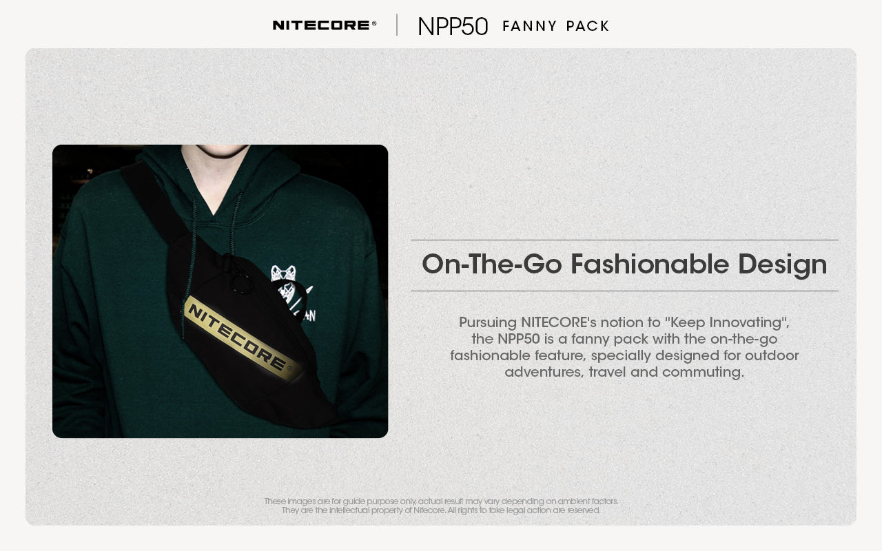 Nitecore NPP50 Fanny Pack