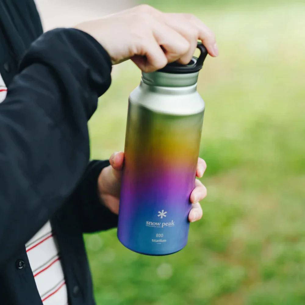 Snow Peak Titanium Aurora Bottle 800