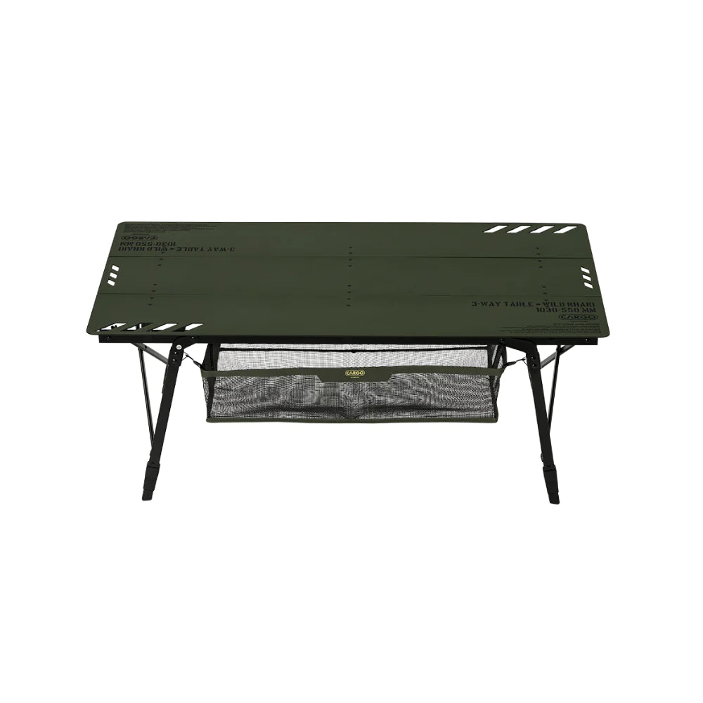 Cargo Container Large Camping Table 3-Way Table