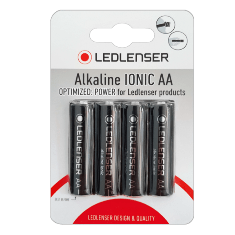 LED LENSER  Alkaline Ionic Batteries (AAA or AA)