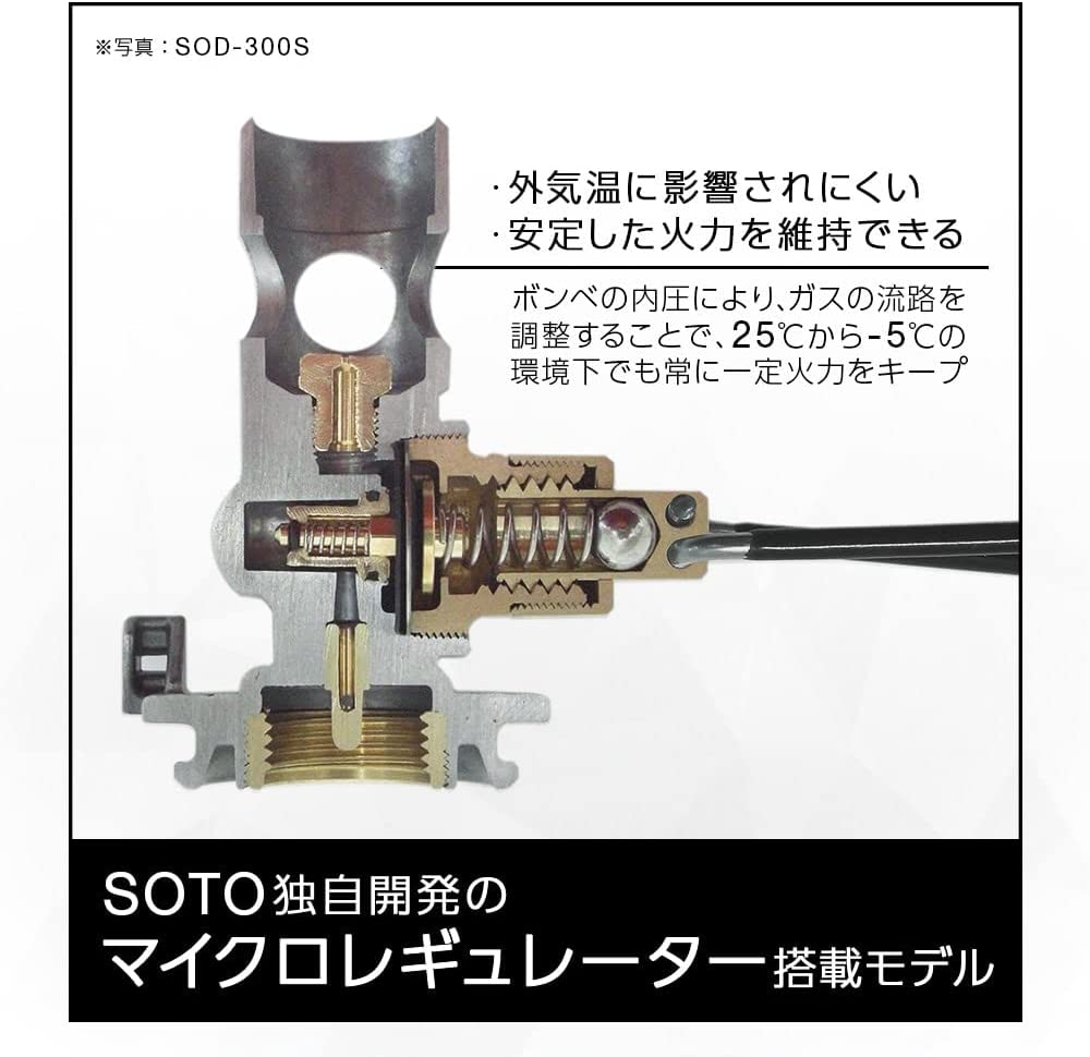 SOTO Regulator Stove Range ST-340