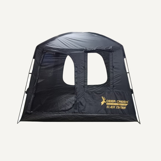 Deer Creek Cyclone 2.0 6-Person Tent with Full Cover Flysheet Black Edition