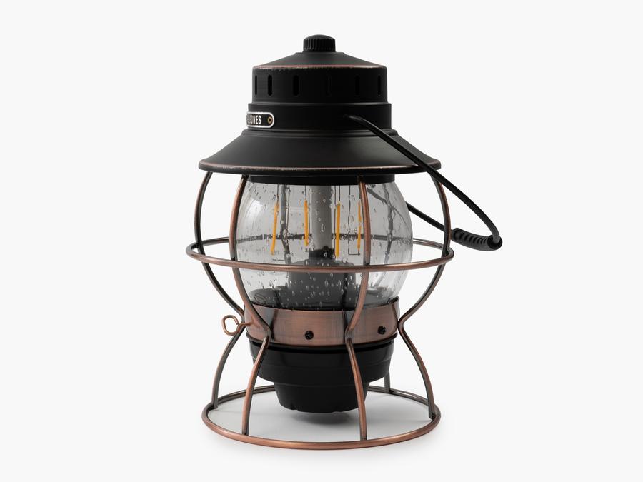 Barebones Railroad Lantern -USB Rechargeable Classic LED Camping Lantern