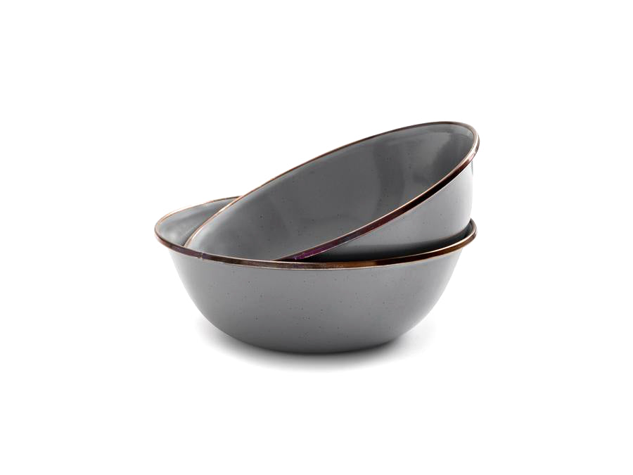 Barebones Enamel Bowl Set of 2