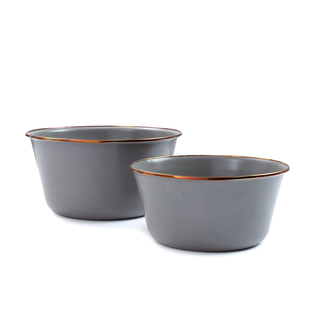 Barebones Enamel Mixing Bowl