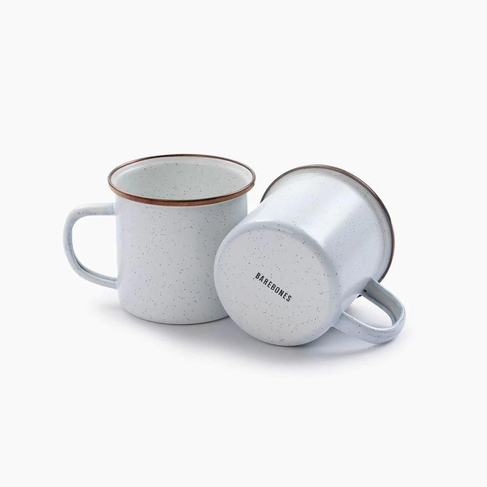 Barebones Enamel Espresso Cup Set of 2