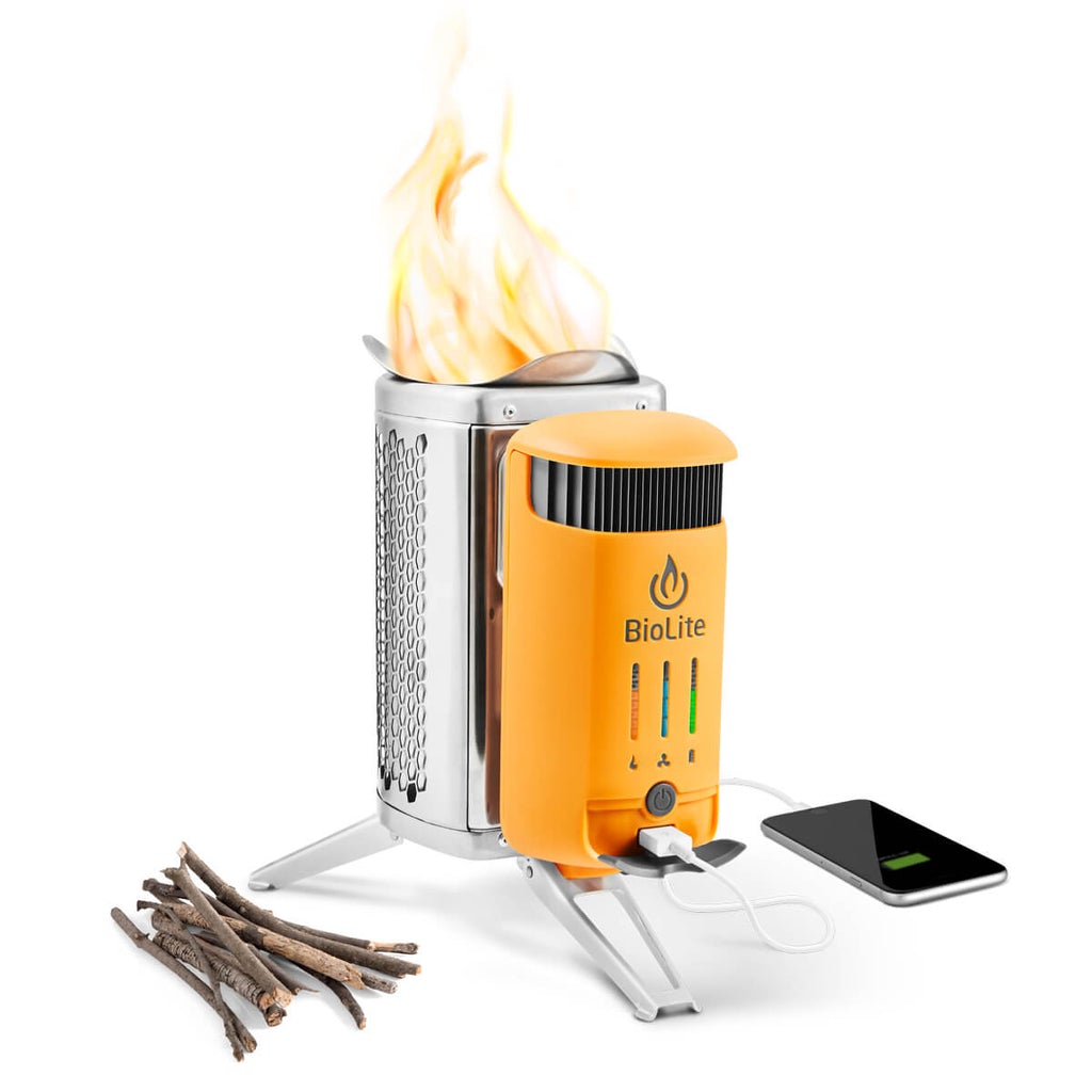 Biolite CampStove 2+ Electricity Generating Wood Camp Stove