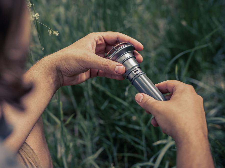 Barebones Vintage Flashlight