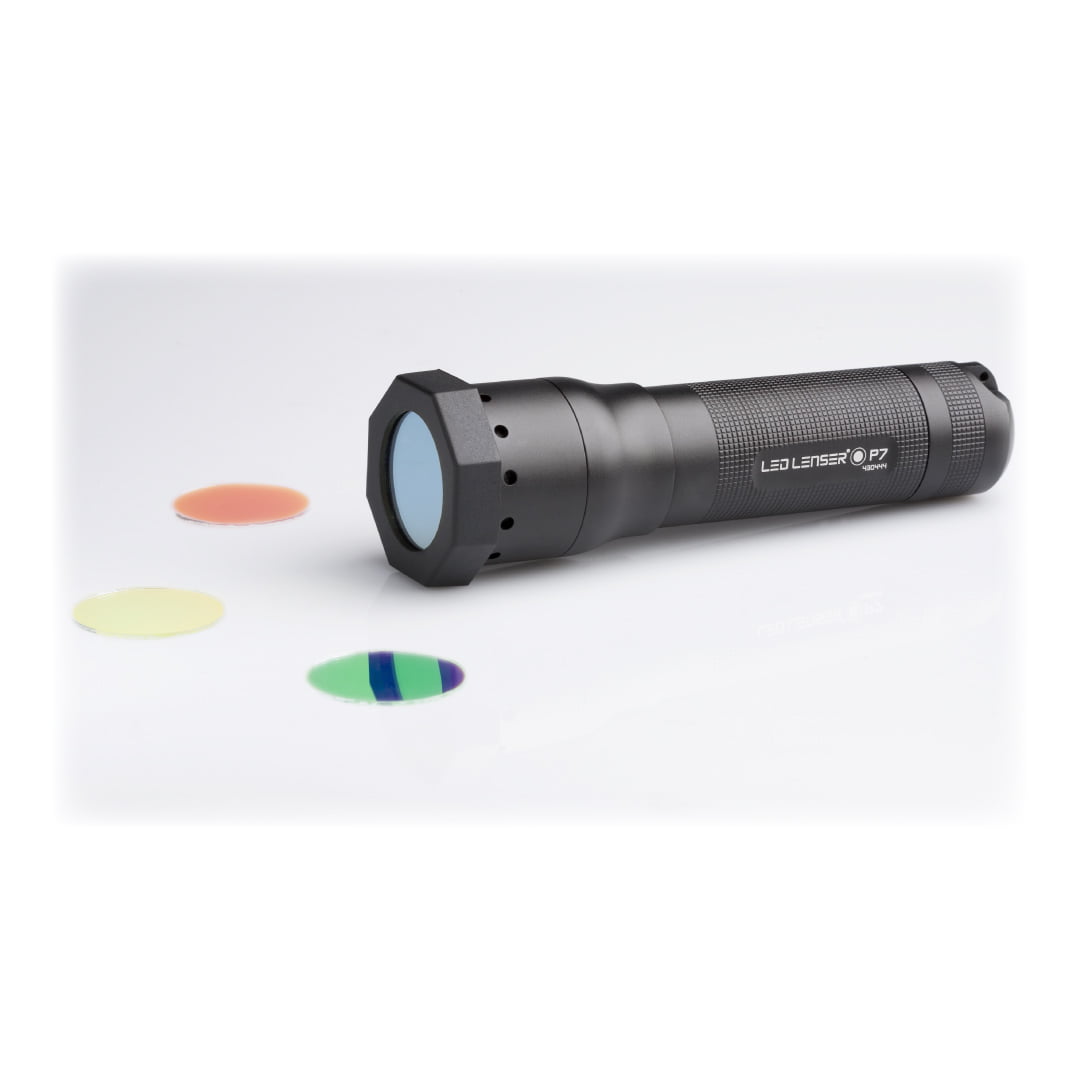 LED LENSER Colour Filter Set 37mm | P7 P7R T7M M7R H14R.2 | Roll Protection and 4filters