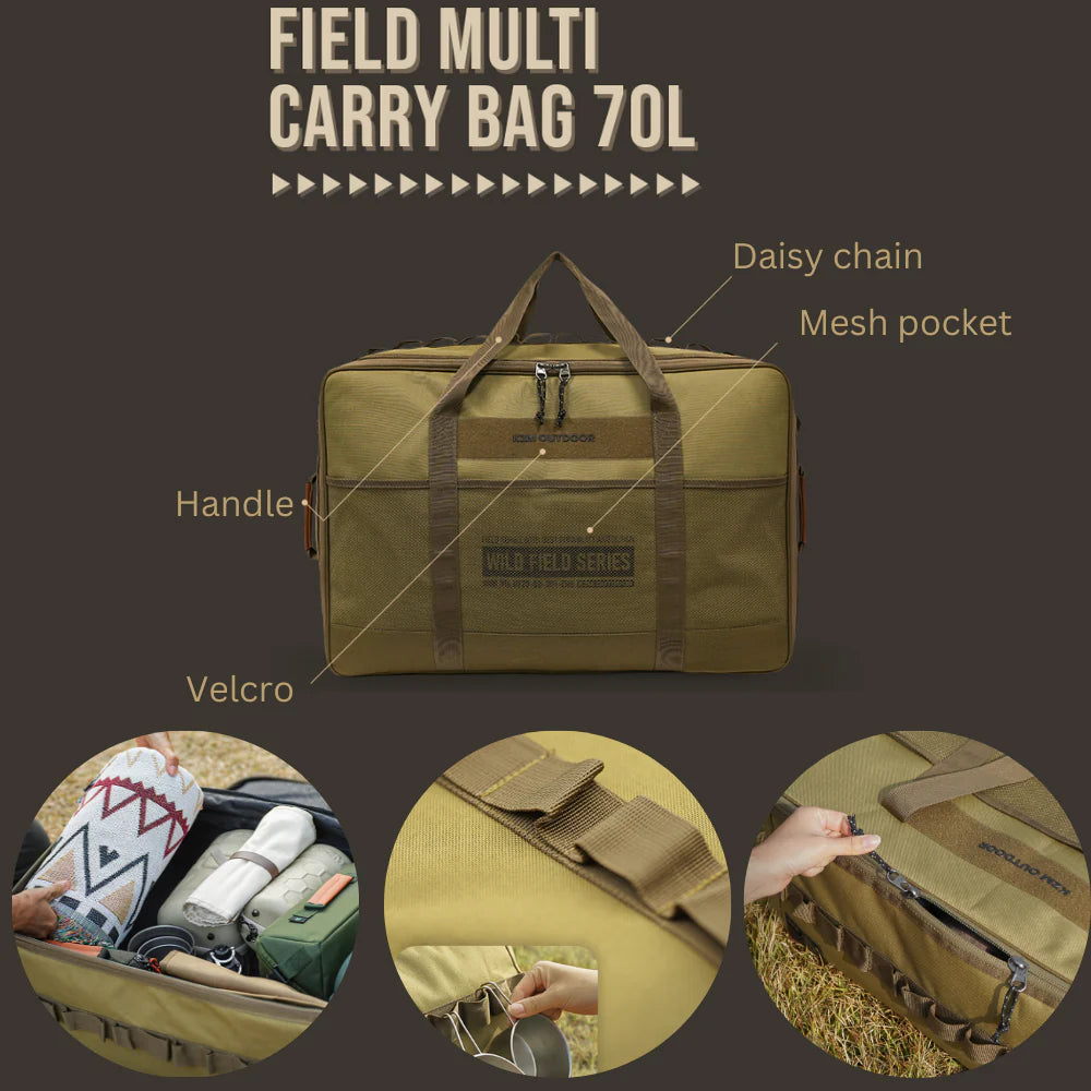 KZM Field Multi Carry Bag