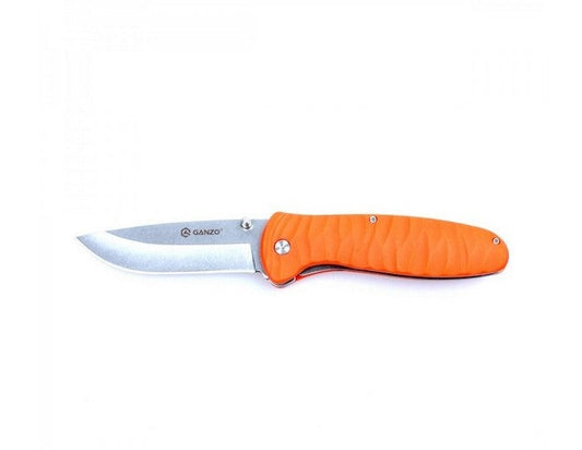 Ganzo G6252-OR Liner Lock Fiberglass Handle Folding Knife