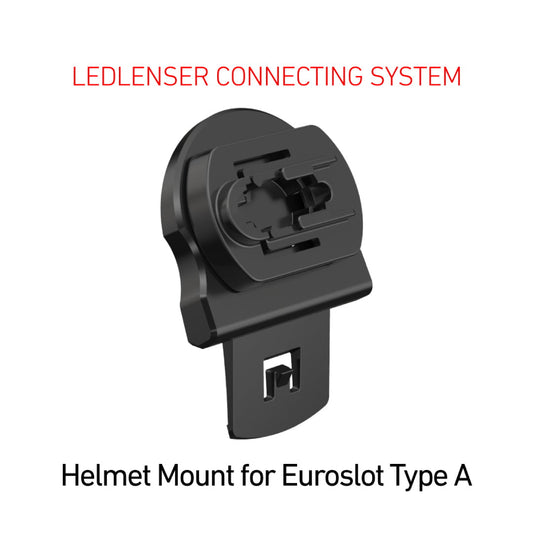 LED LENSER Helmet Mount for Euroslot Type A
