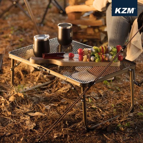 KZM Iron Mesh Picnic Table