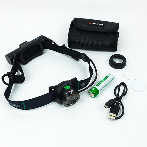 LED LENSER MH10 Rechargeable Headlamp 600 Lumens